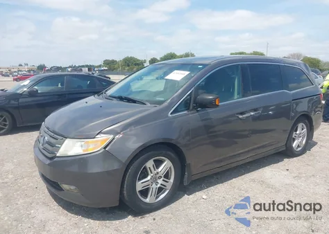 2012 Honda Odyssey Touring/Touring Elite from USA, damaged, VIN 5FNRL5H90CB088536
